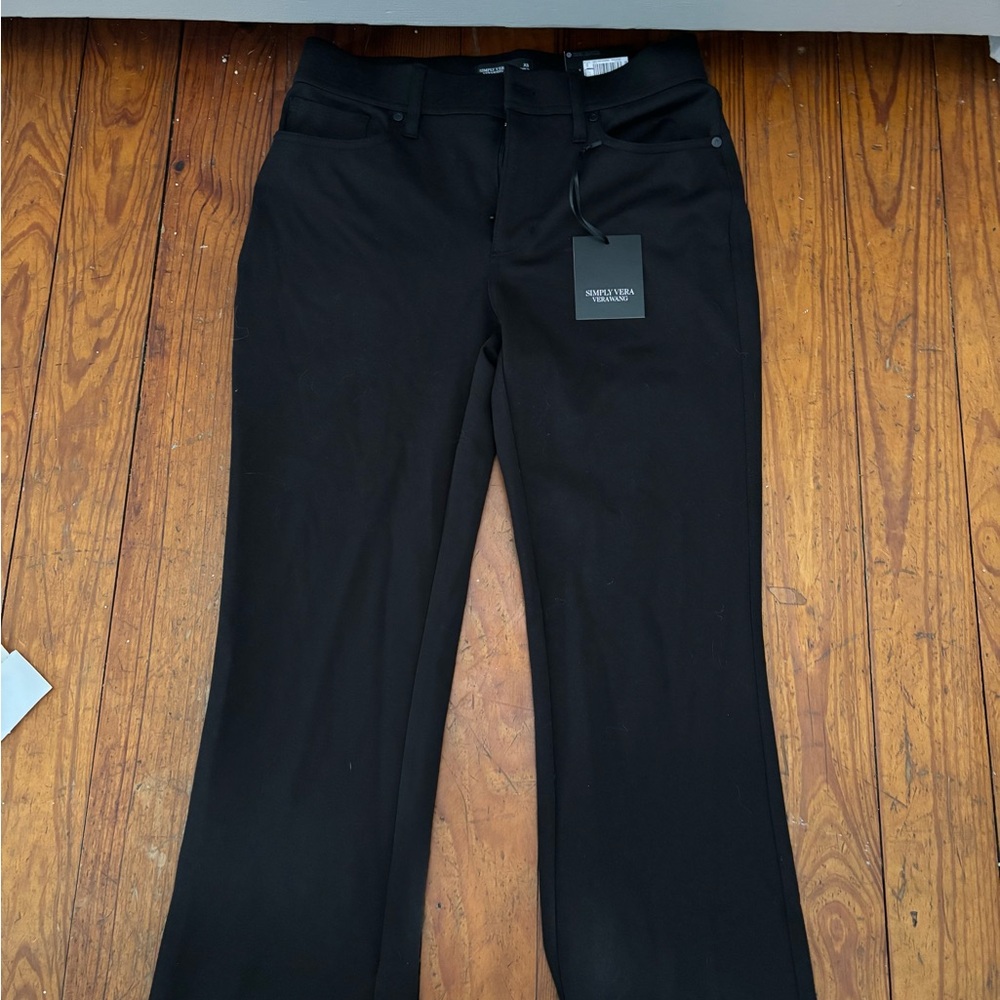Simply Vera Vera Wang Classic Black Trousers